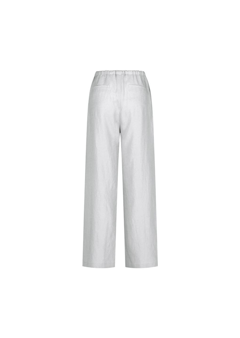 linen banding pants, light grey