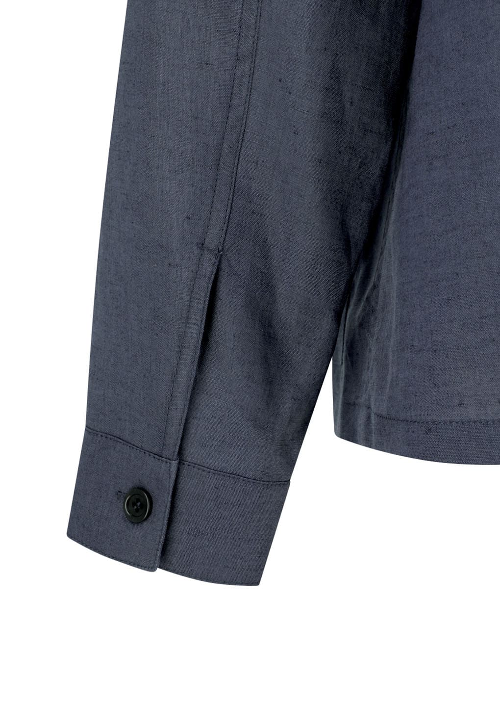 linen pocket jacket, blue