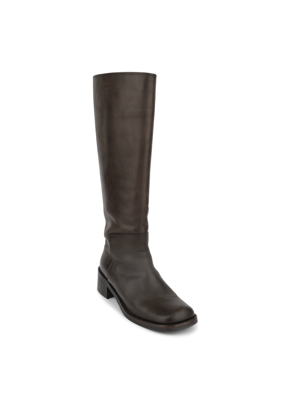 long boots, brown