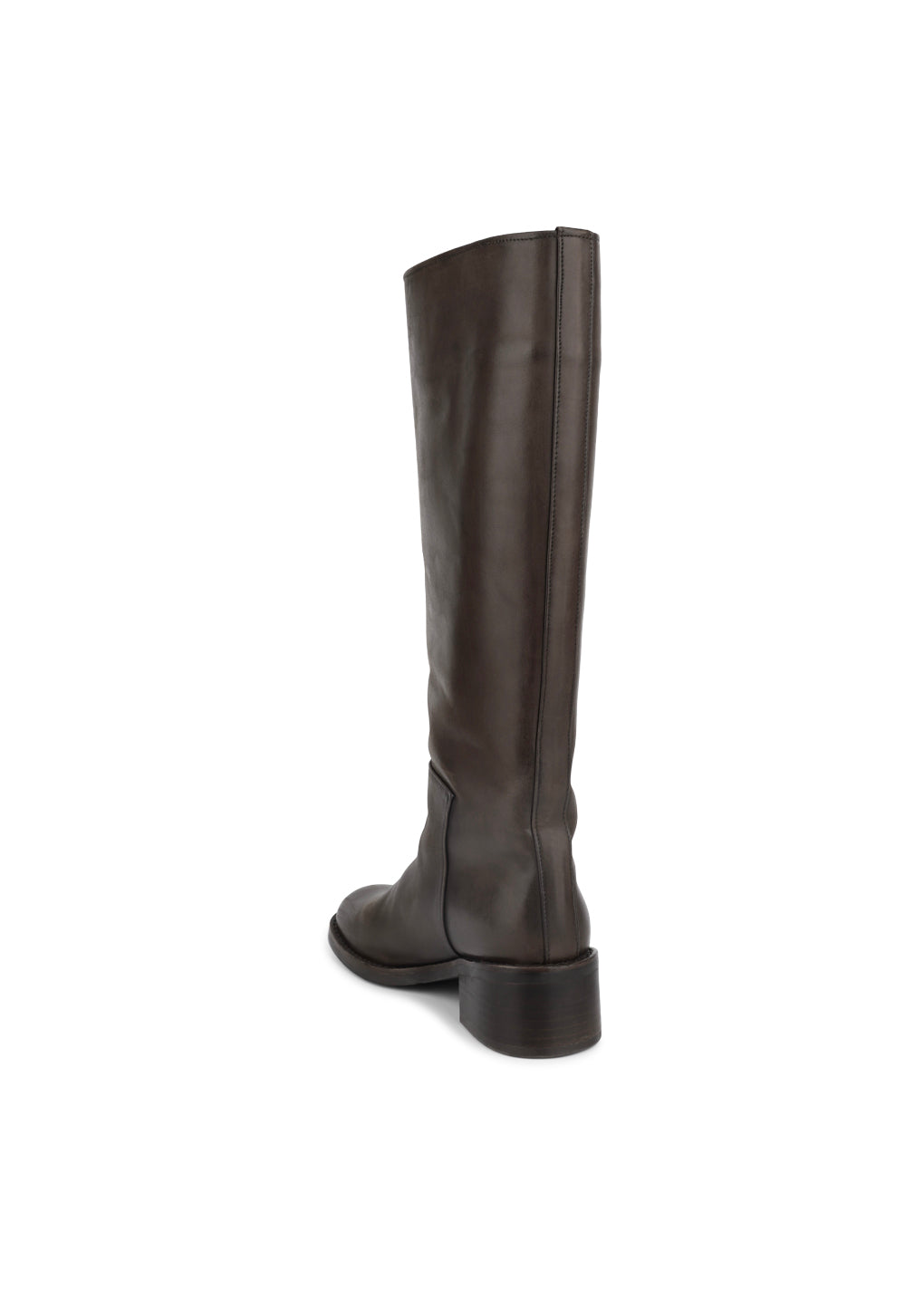 long boots, brown