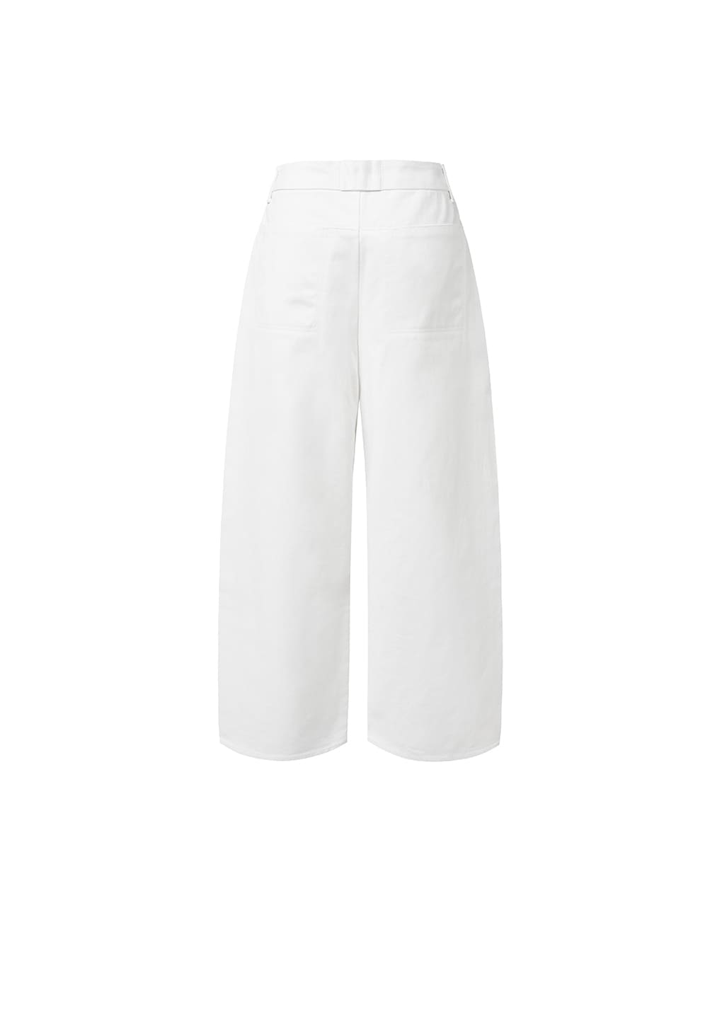 MENS CURVED SEAM DENIM, WHITE