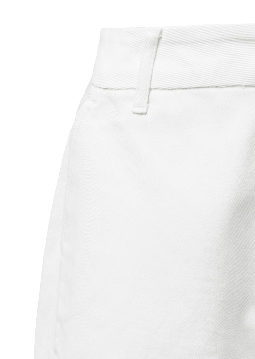 MENS CURVED SEAM DENIM, WHITE