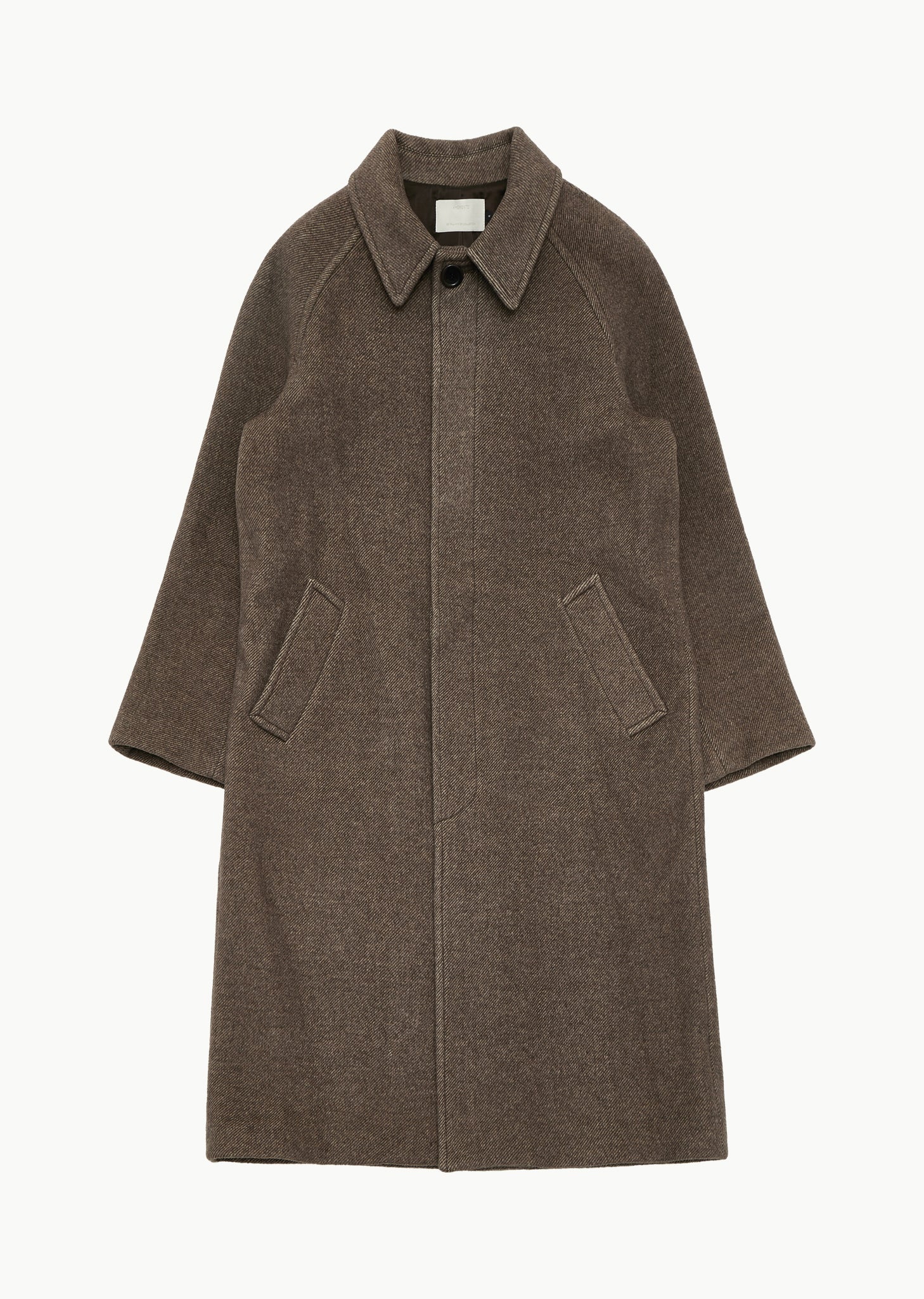 WOOL RAGLAN COAT (2 COLORS)