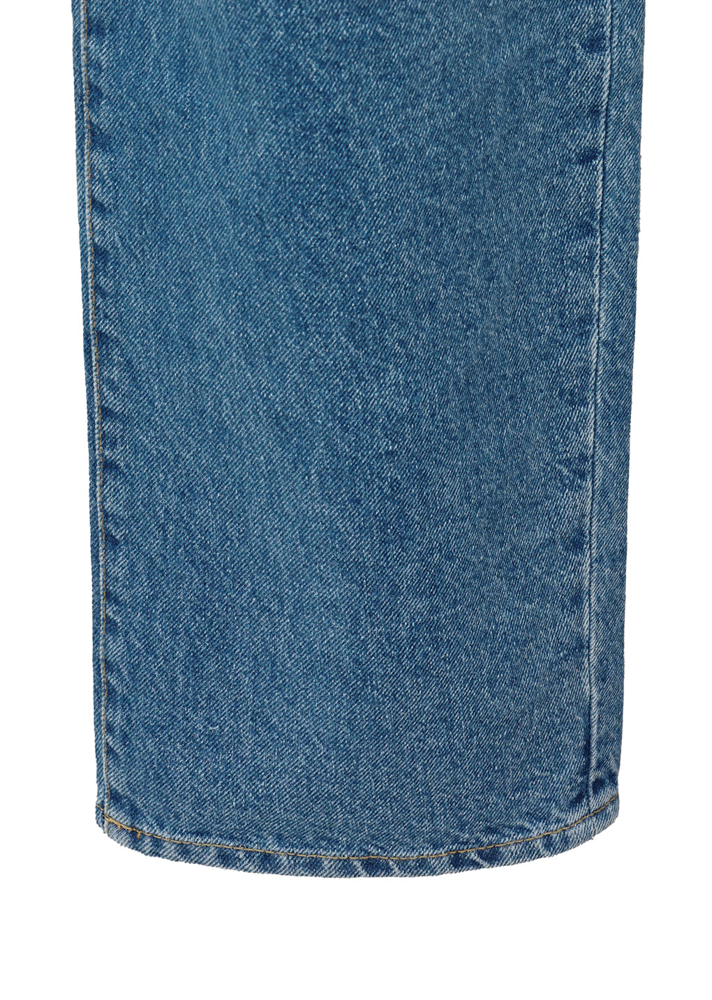 MENS RECYCLE COTTON DENIM, MID BLUE