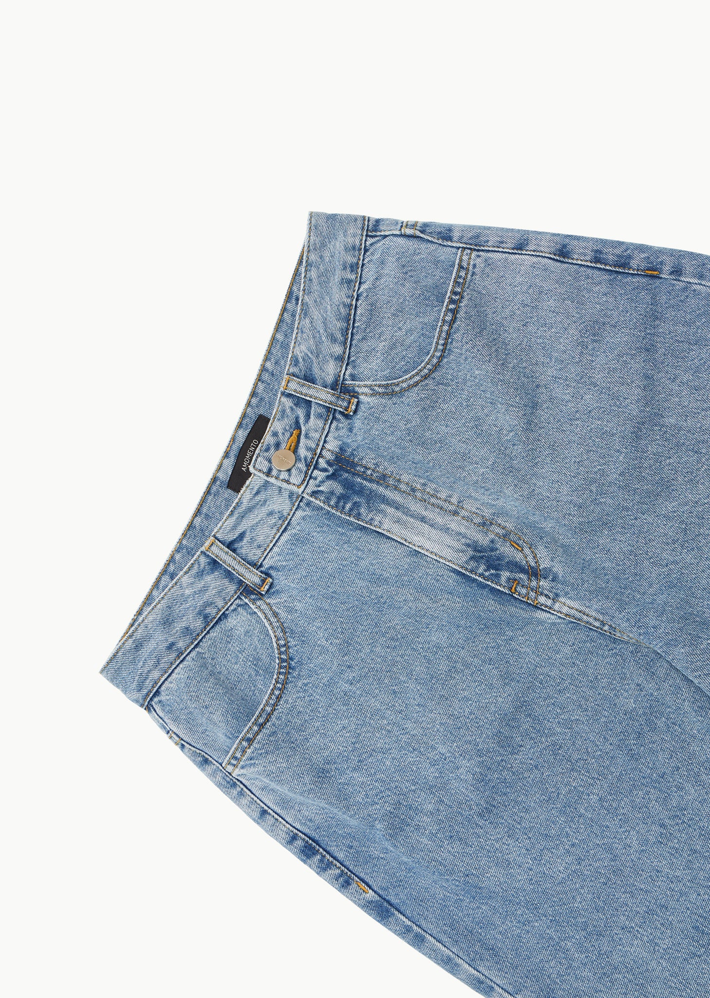 MENS RECYCLE COTTON DENIM (2COLORS)