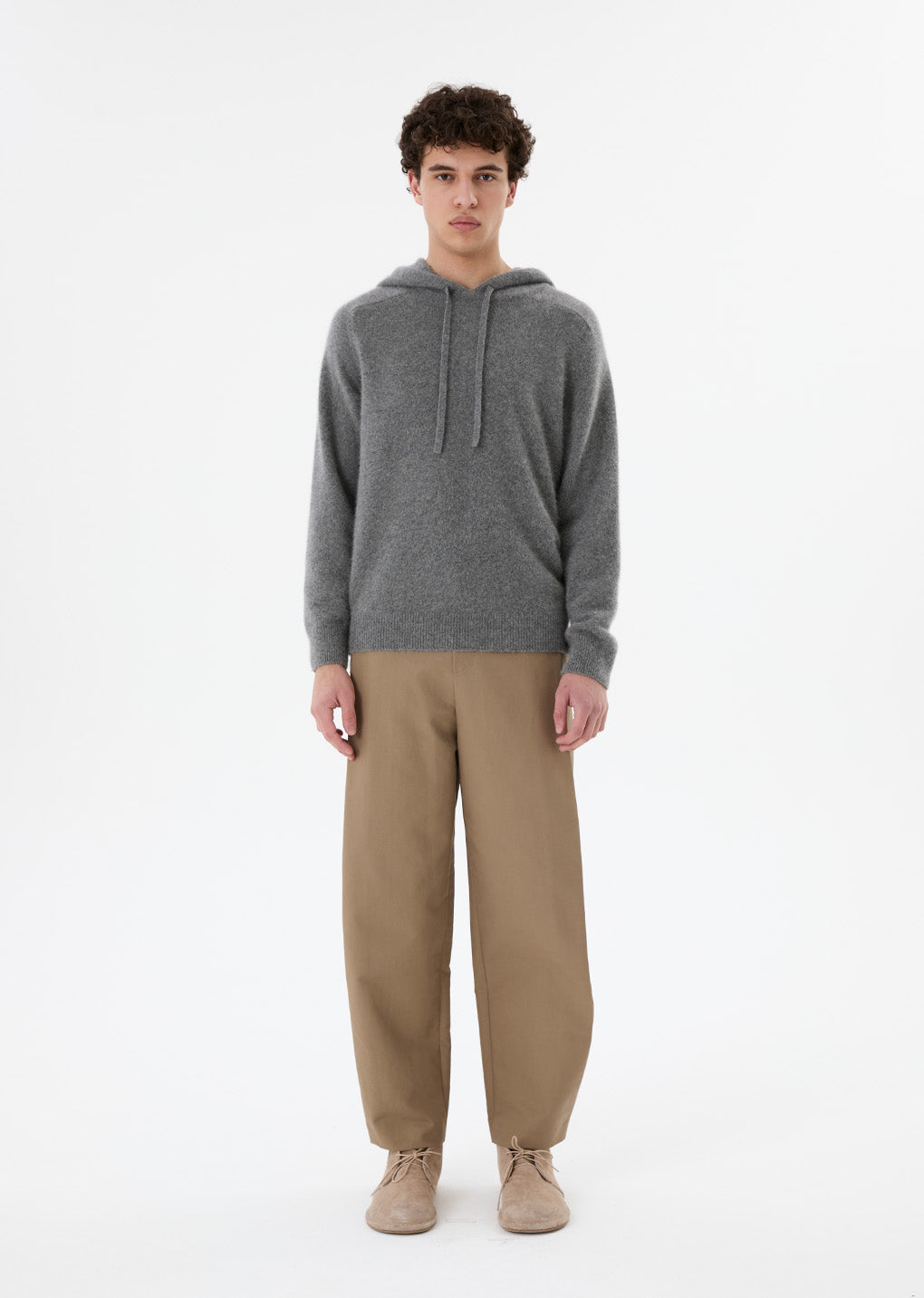 mens snap garconne pants, beige hover