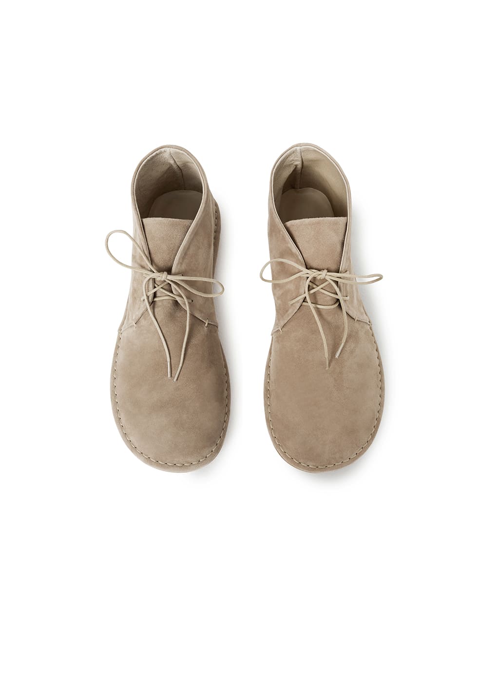 men's deserts boots, beige hover