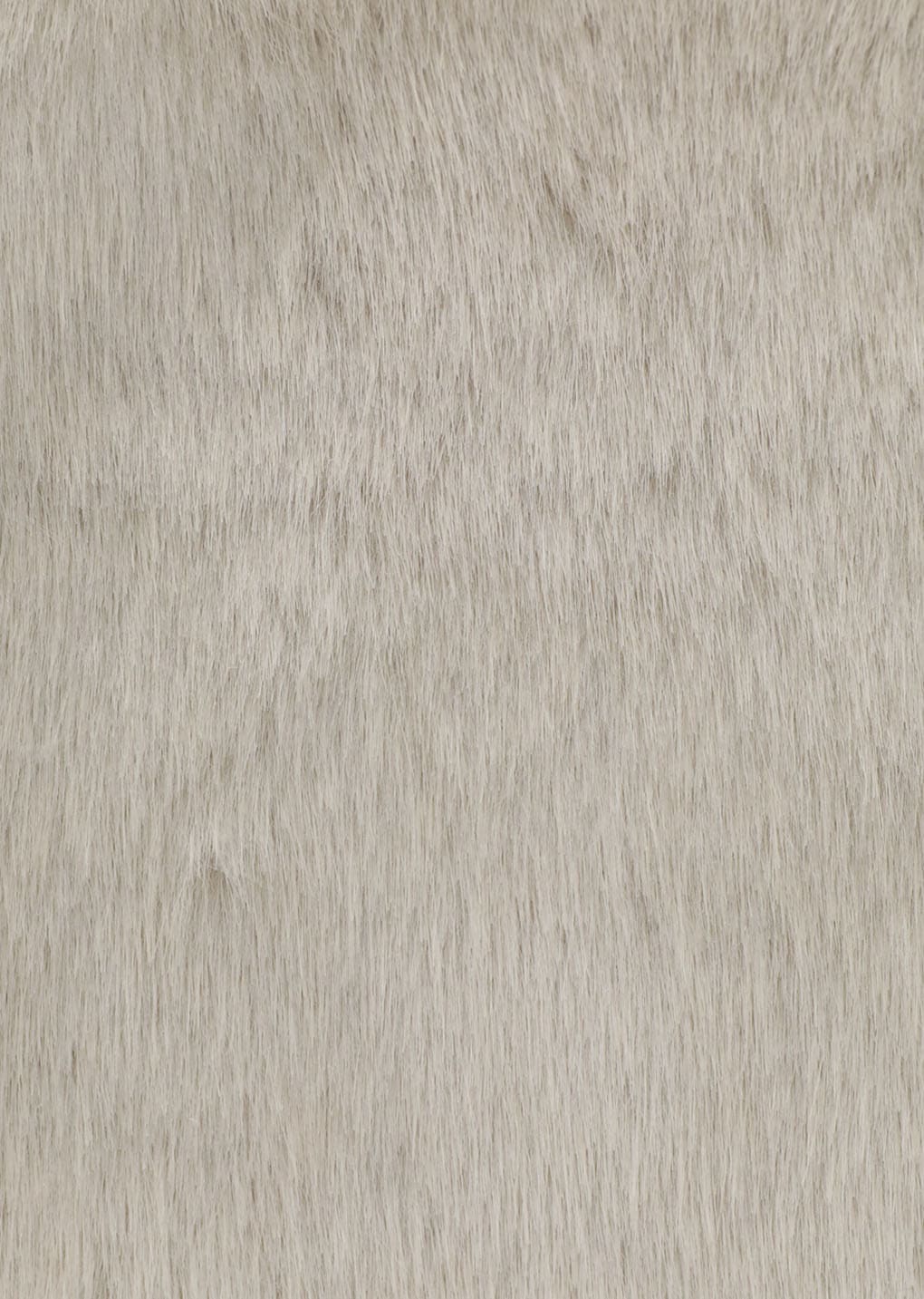 mini fur tote bag, ivory