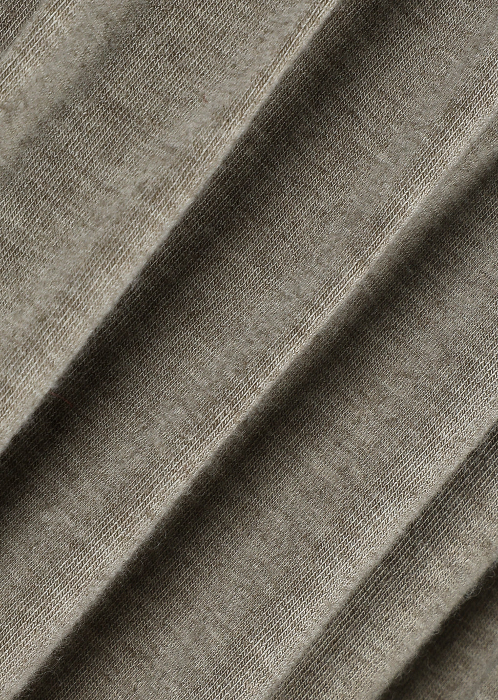 mock neck jersey dress, beige