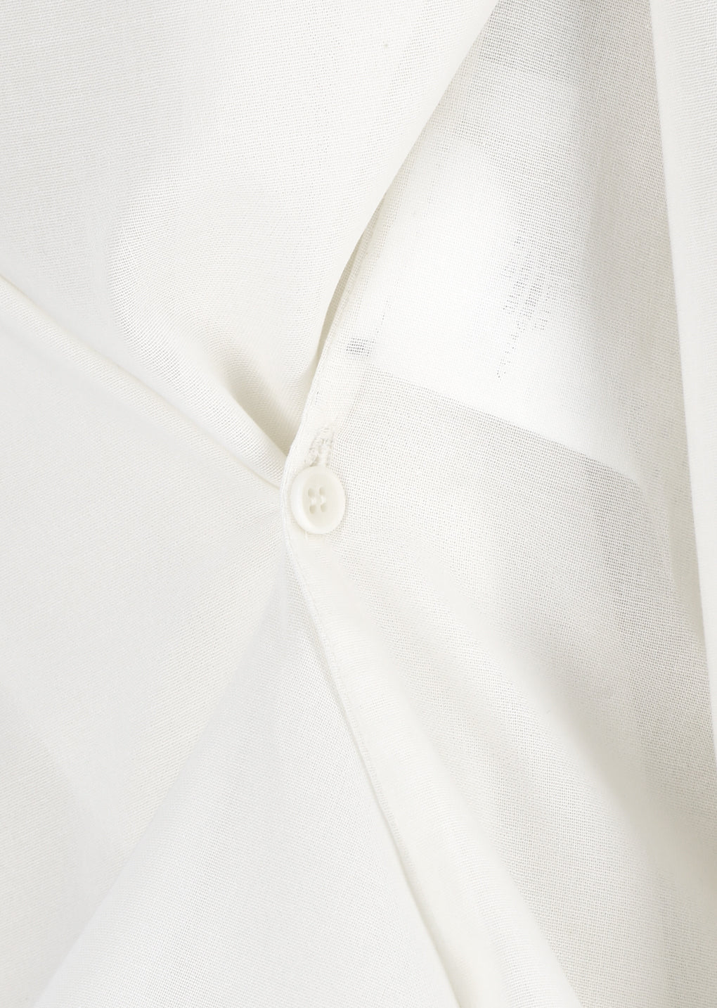 mock neck two way blouse, ivory