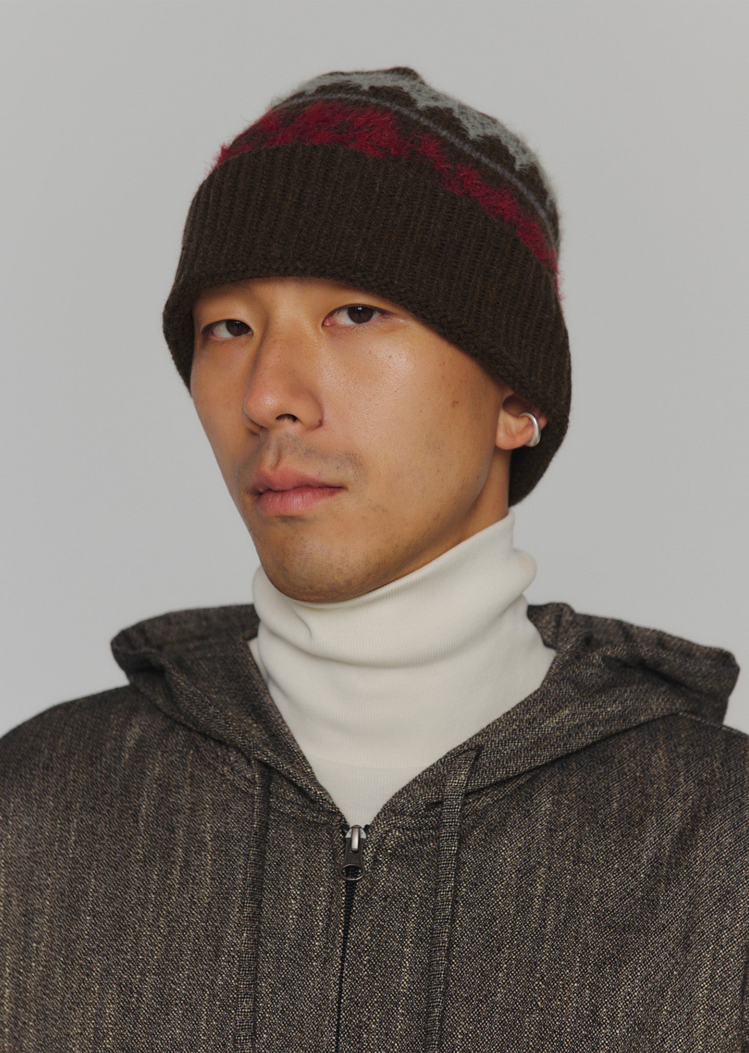 MOTIVE JACQUARD BEANIE