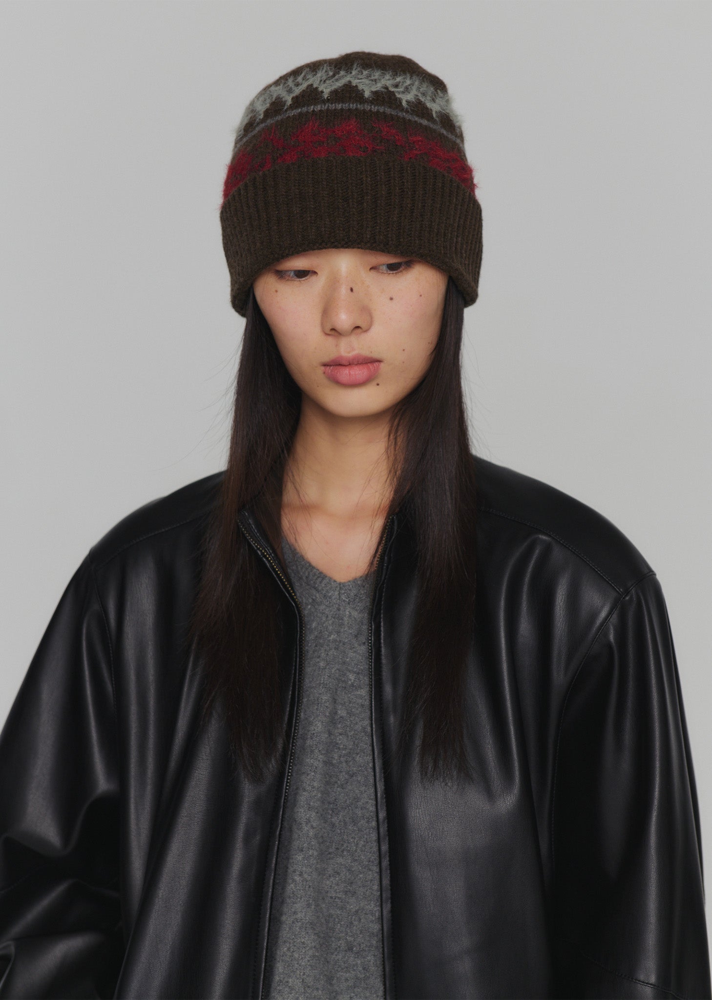 MOTIVE JACQUARD BEANIE