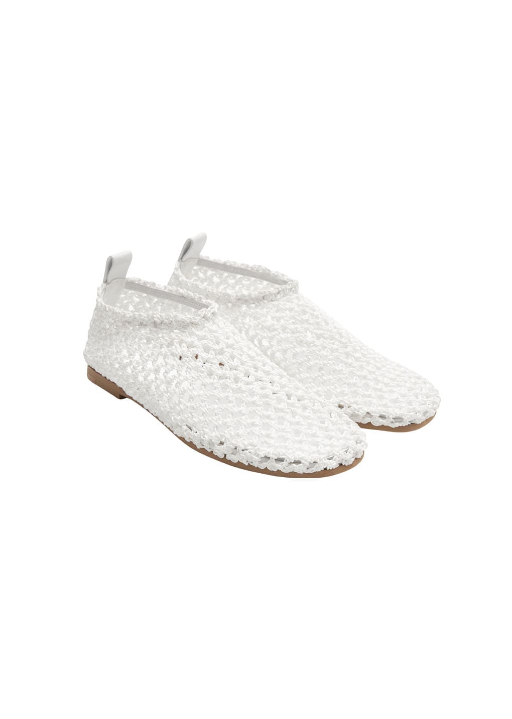 net flats, white