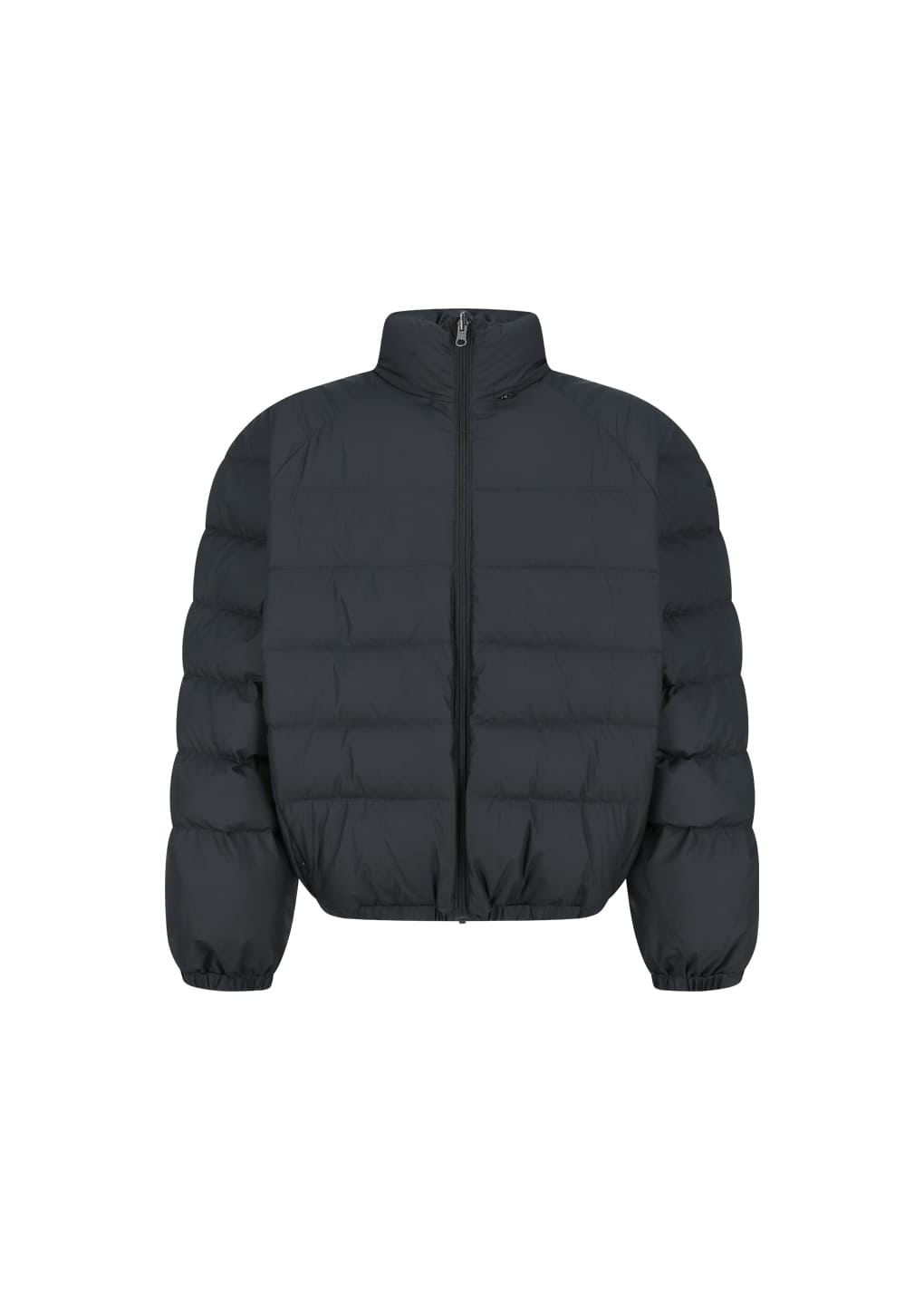 [PRE-ORDER] nylon reversible goose down puffer, charcoal