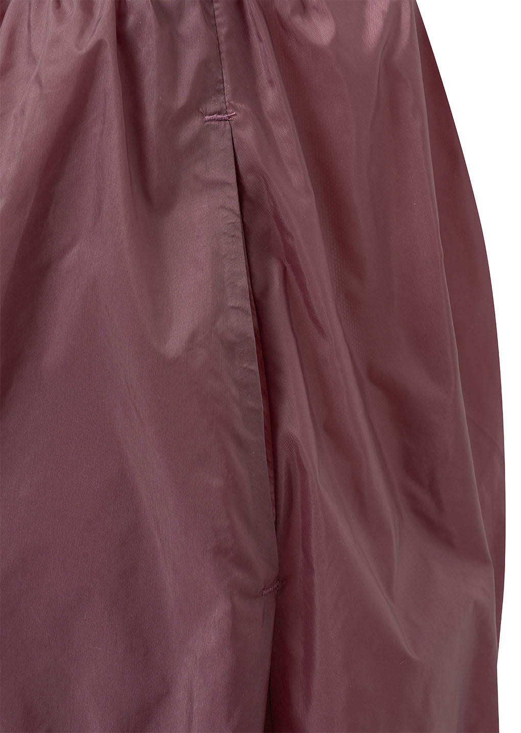 nylon shirring shorts, purple