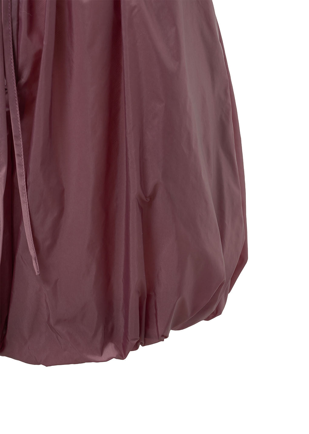 nylon shirring shorts, purple