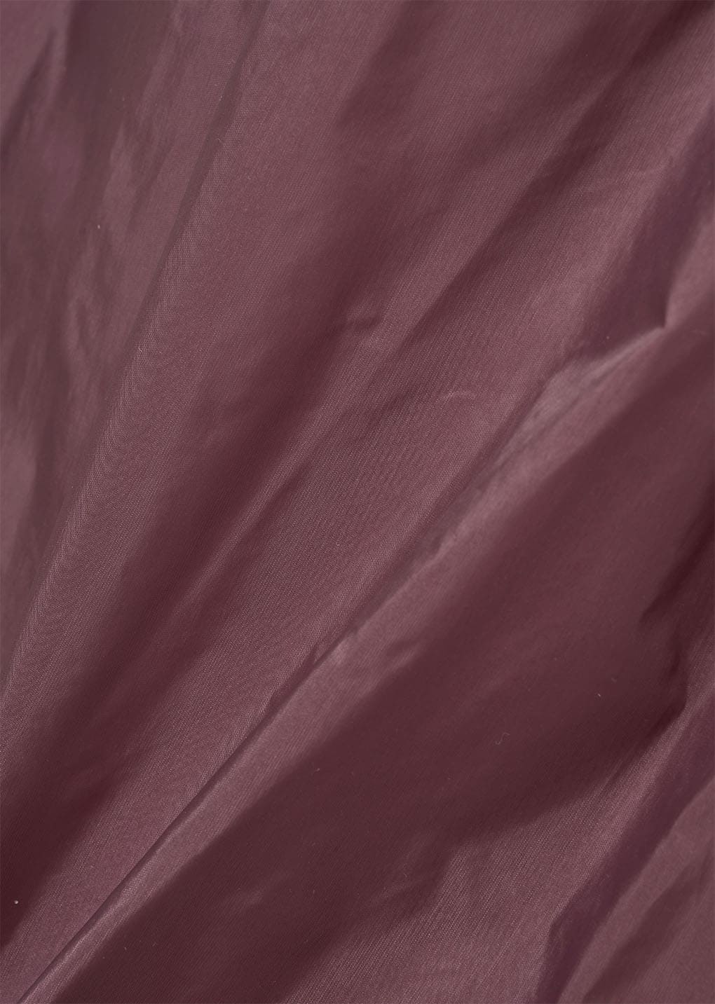 nylon volume shirring top, purple