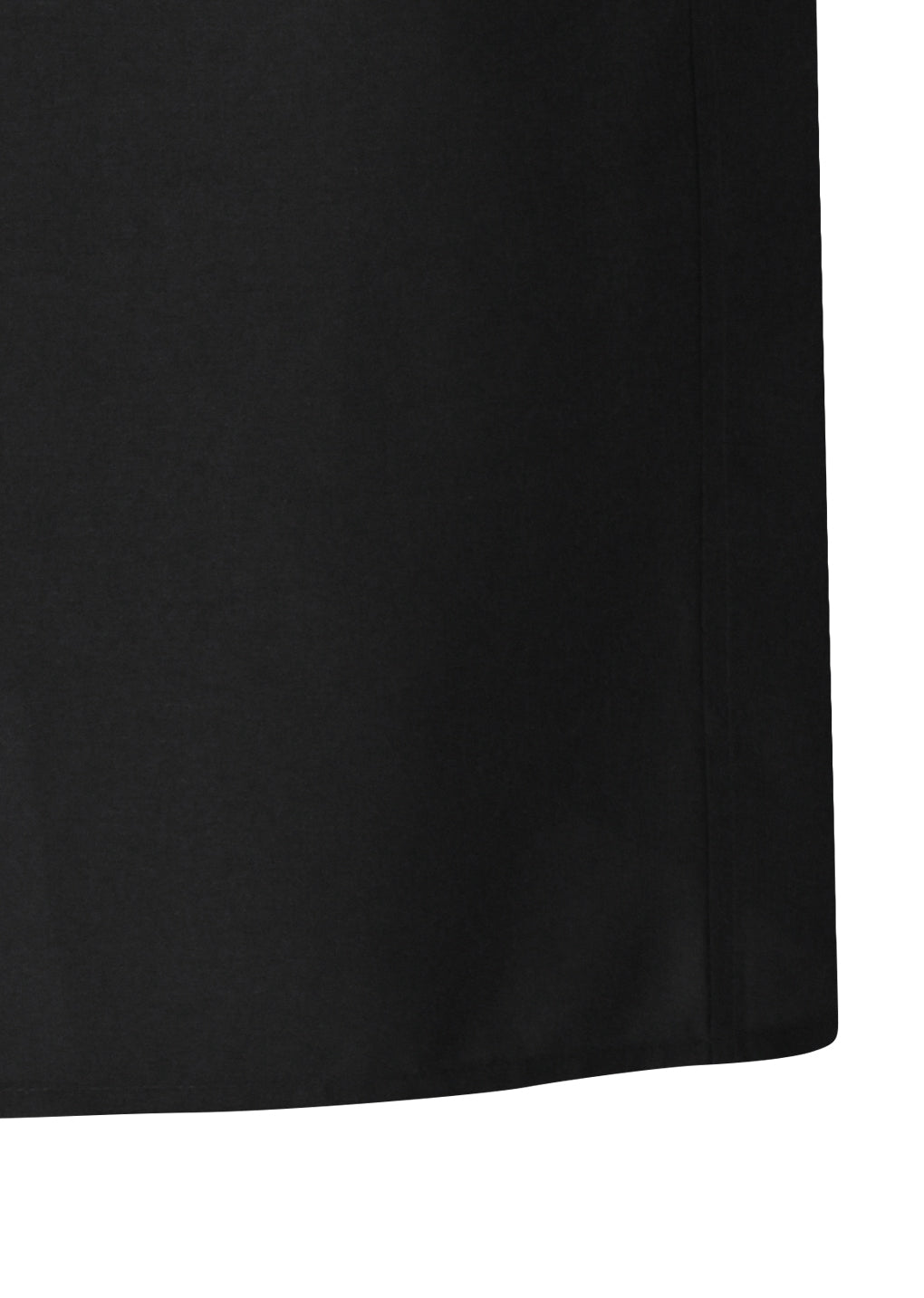 organza layered skirt, black