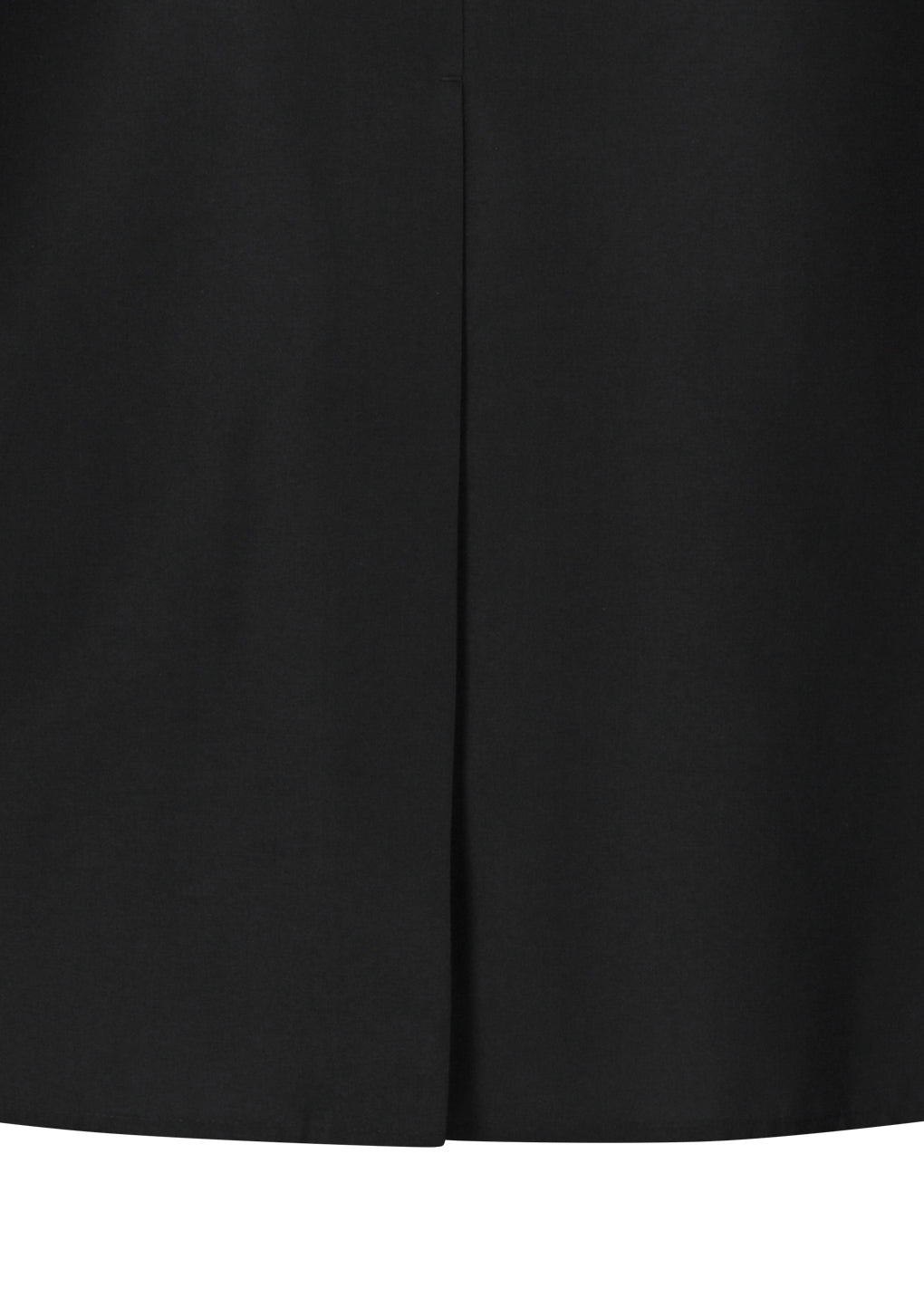 organza layered skirt, black