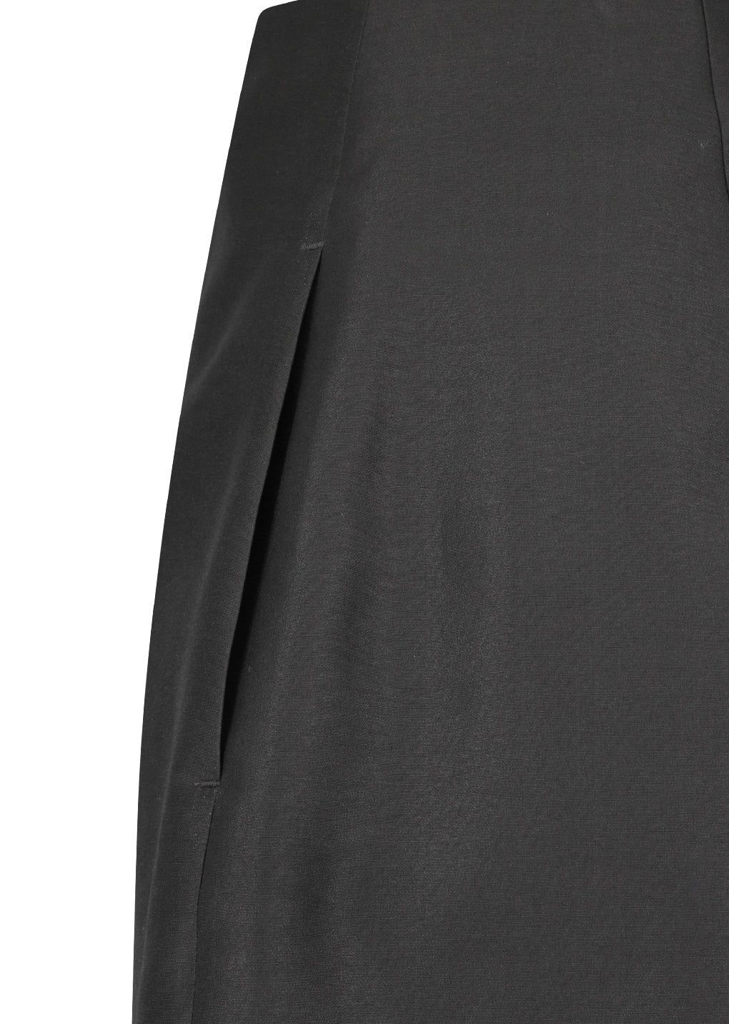 organza structure pants, charcoal
