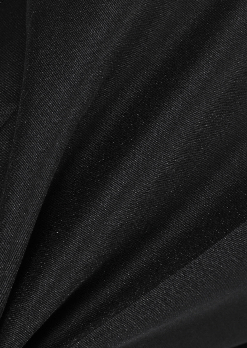organza structure pants, black