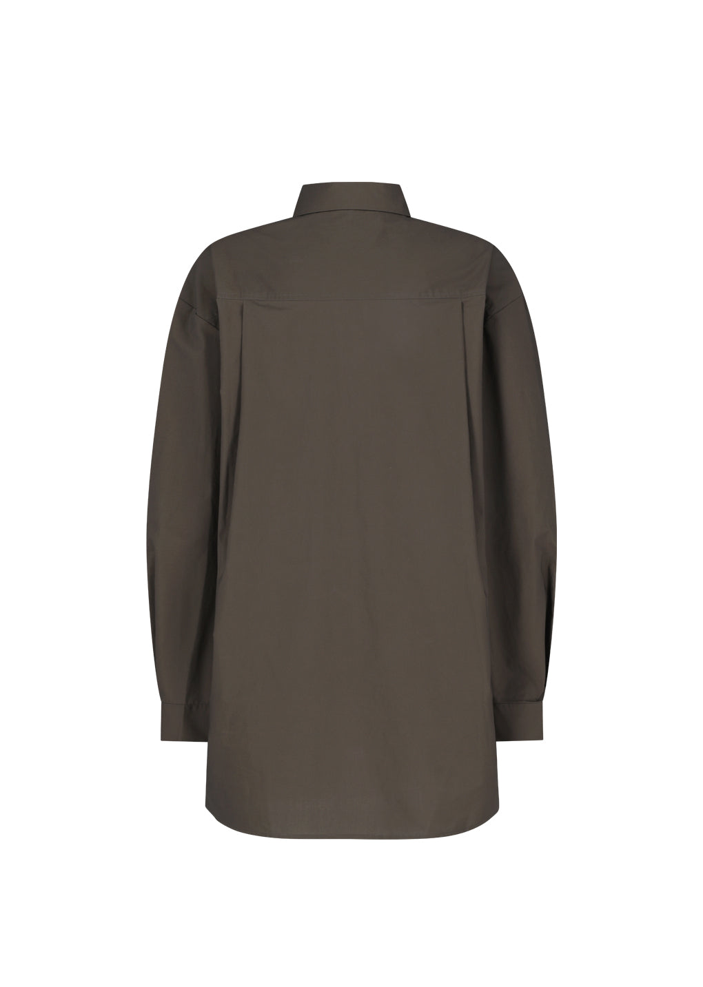oversized shirts, brown