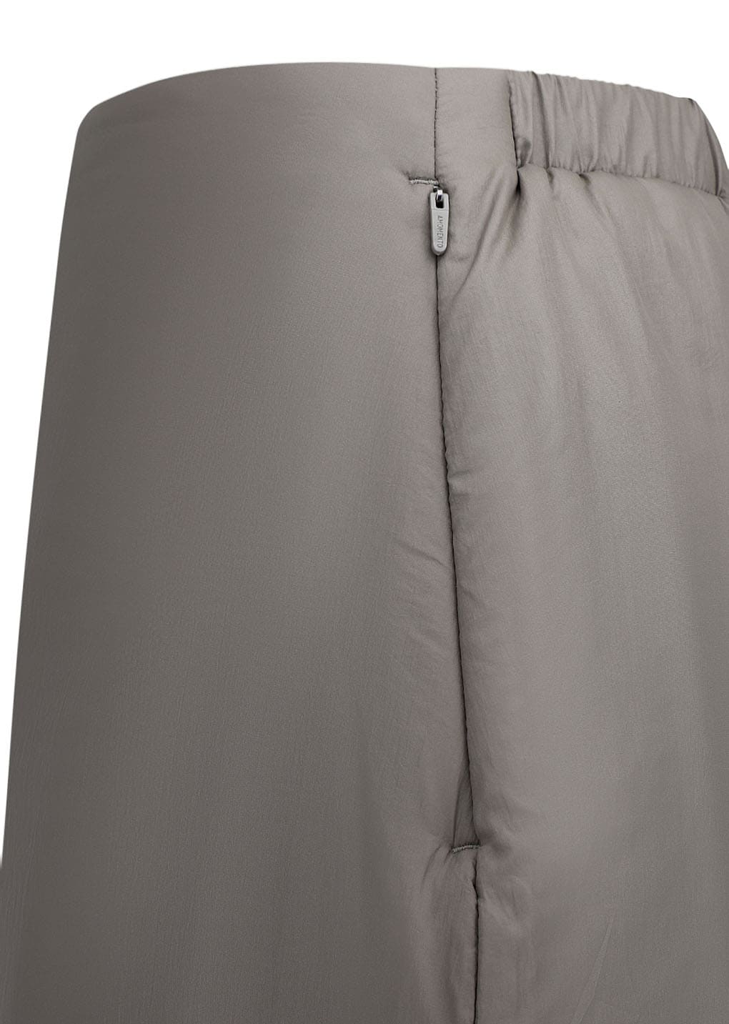 padded skirt, brown