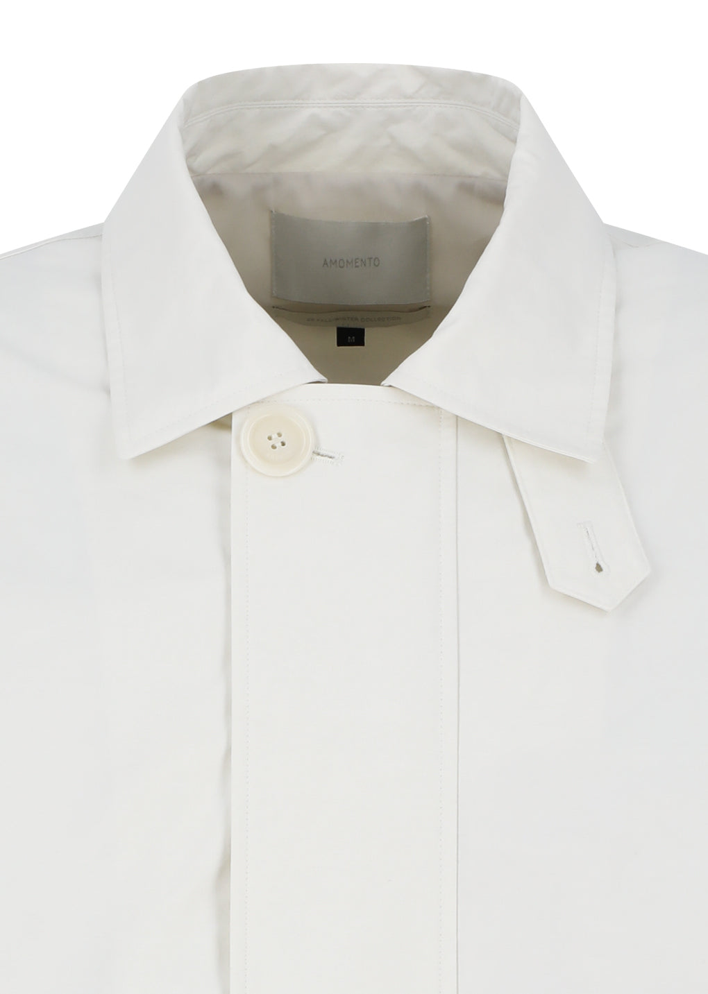 padded cotton nylon jumper, ecru