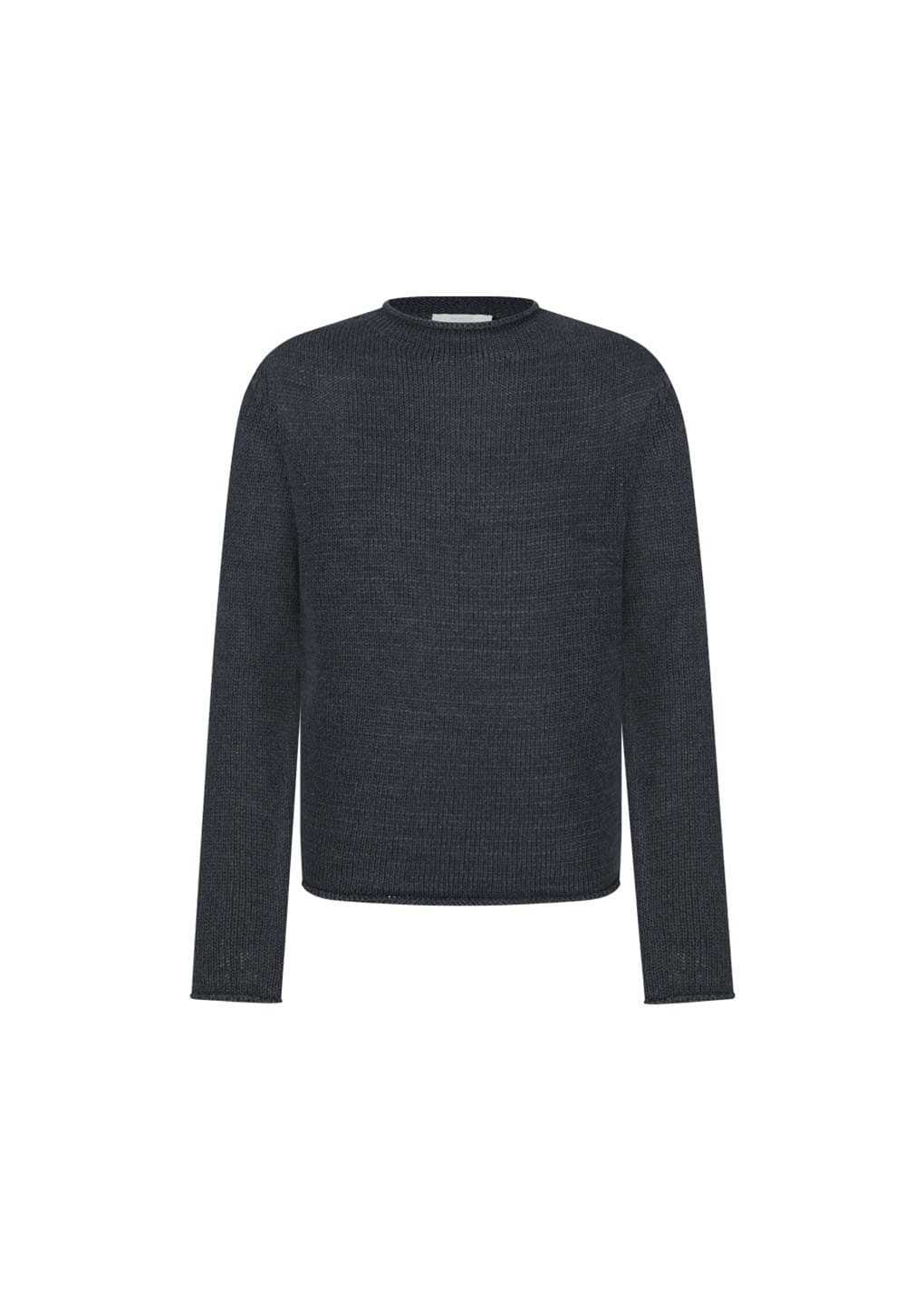 paper yarn pullover, charcoal