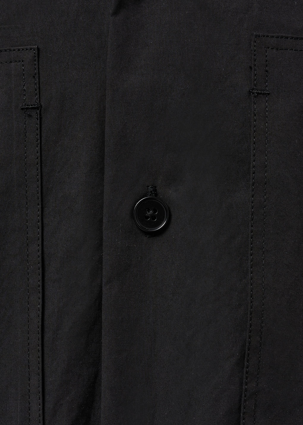 POCKET HALF SHIRTS, BLACK