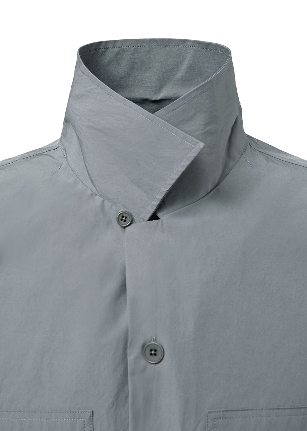 pocket half shirts, grey