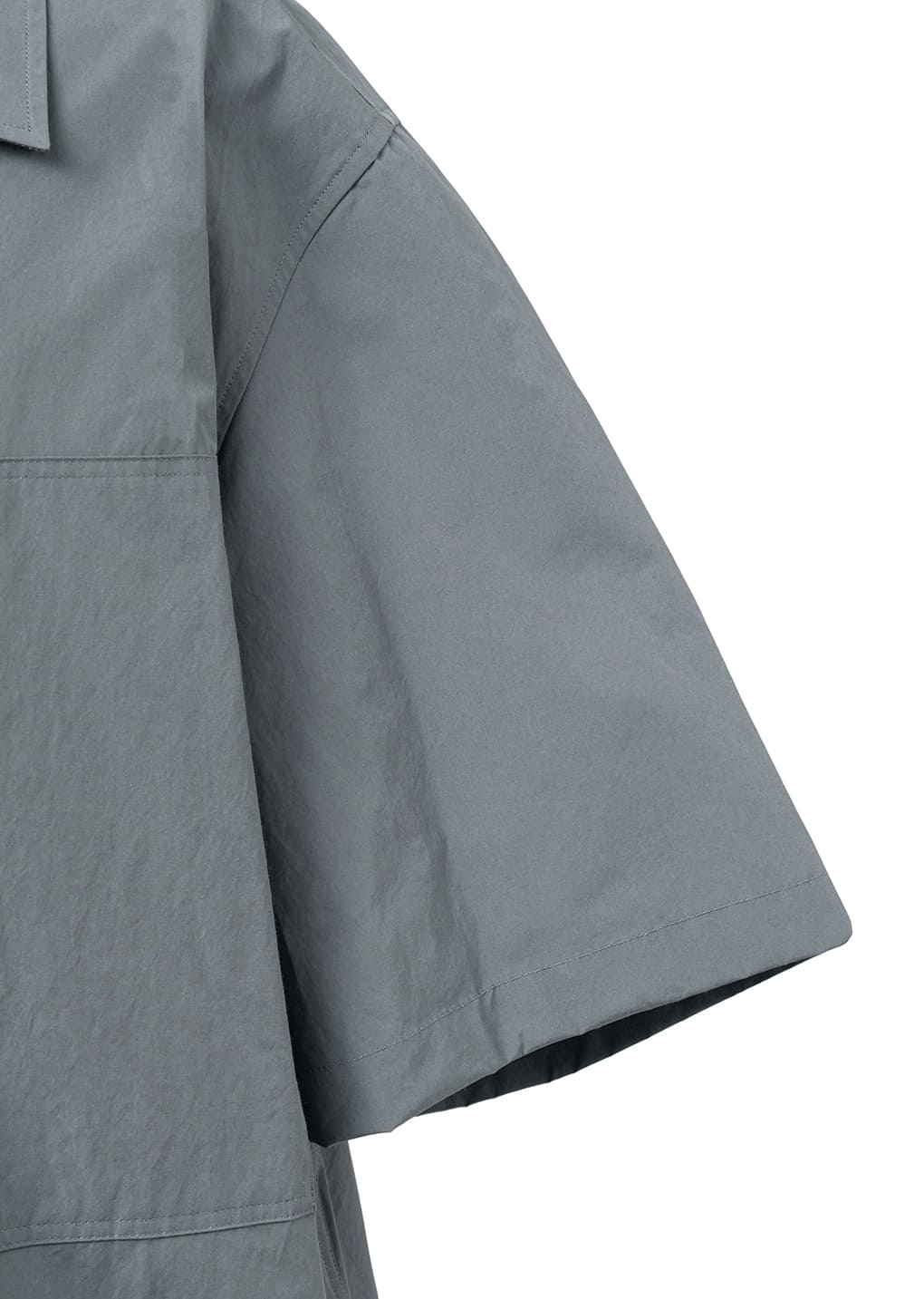 pocket half shirts, grey
