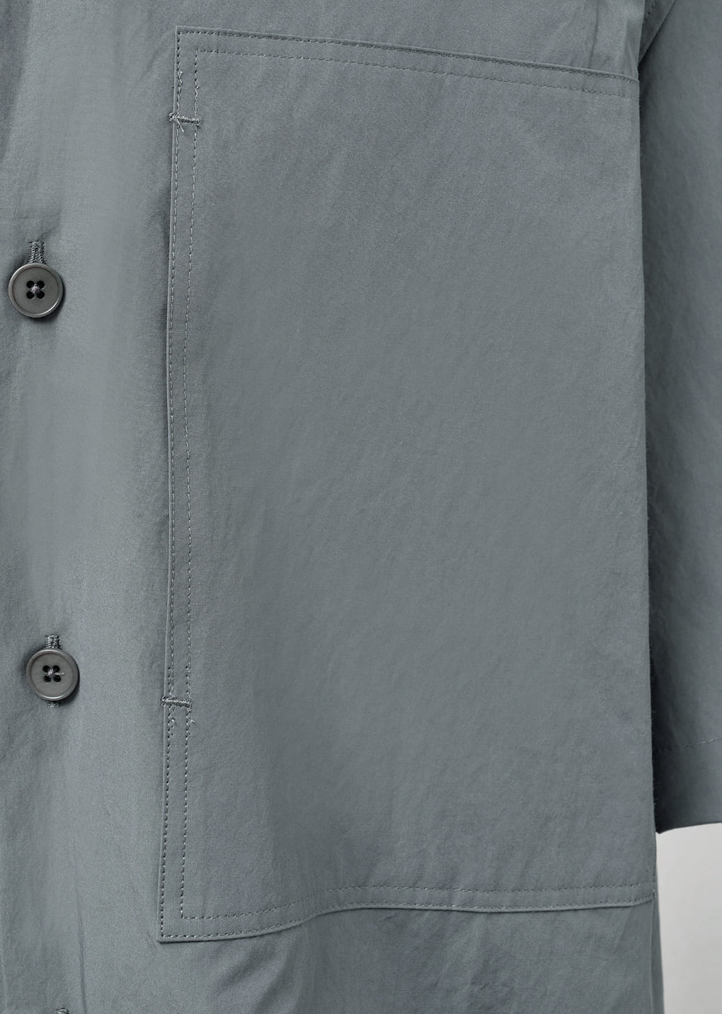 POCKET HALF SHIRTS, GREY