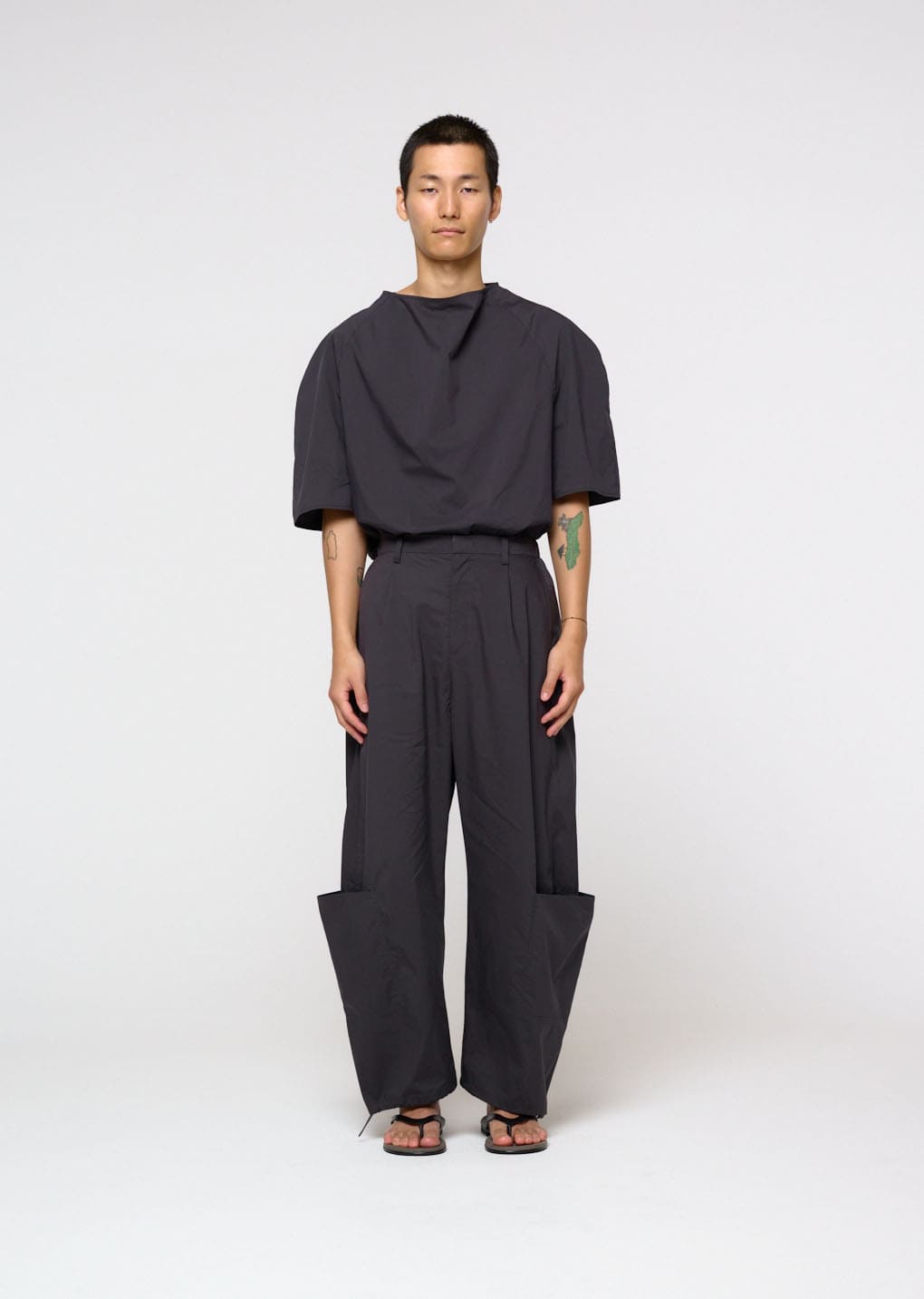 pocket work pants, charcoal hover