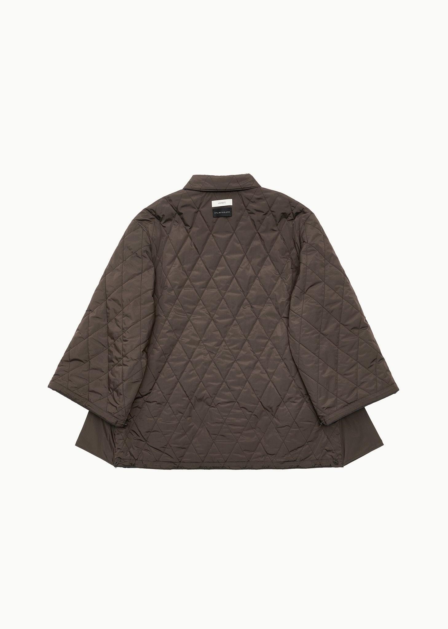 QUILTED REVERSIBLE JUMPER (2COLORS)
