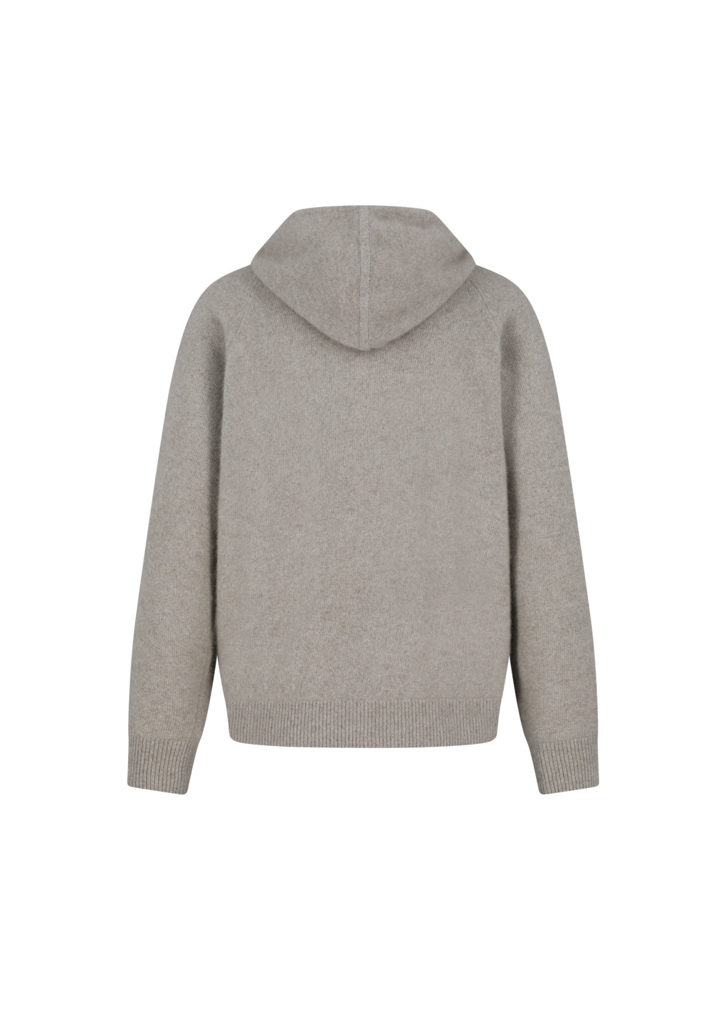 racoon hoodie knit, beige hover
