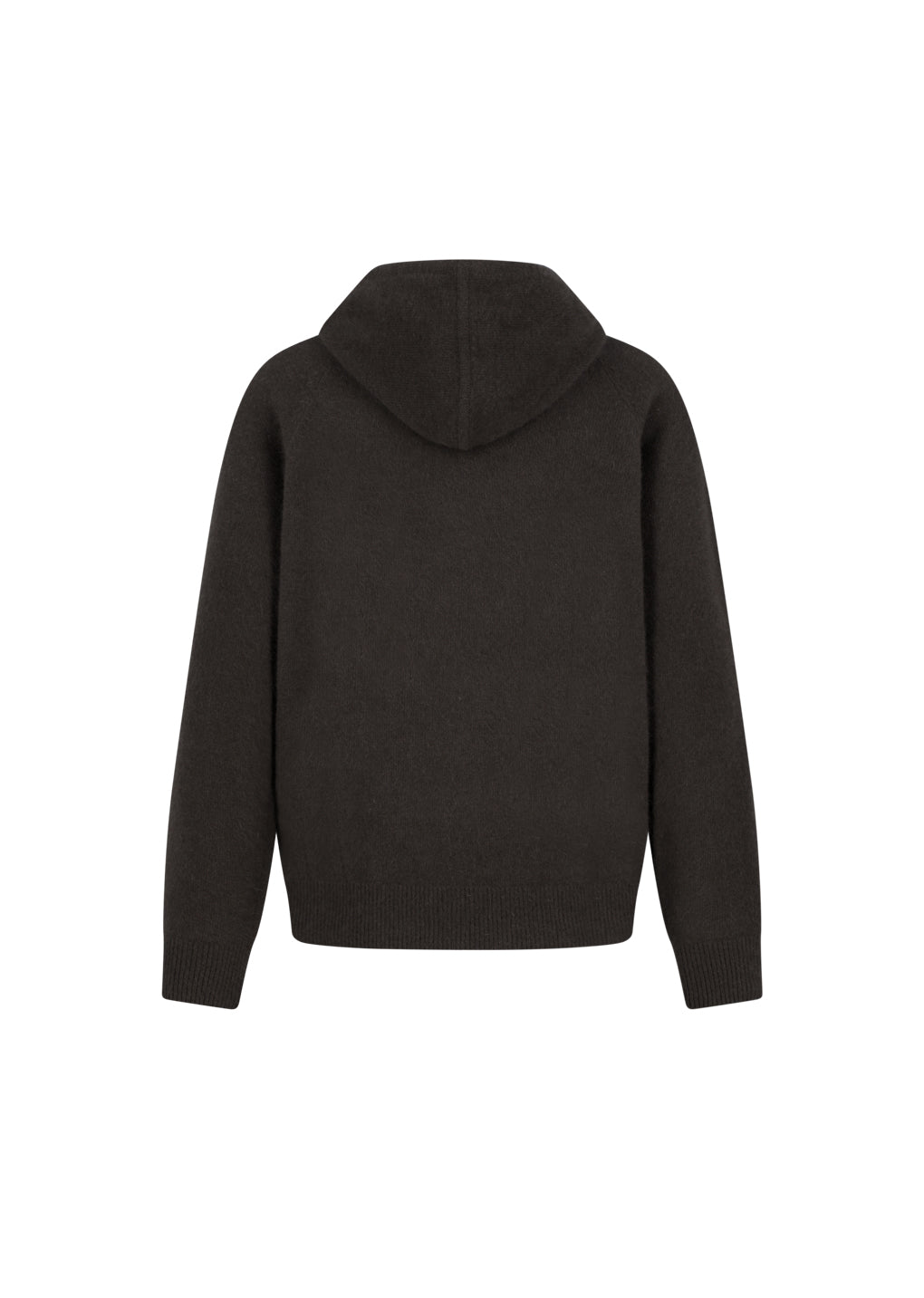 racoon hoodie knit, brown hover