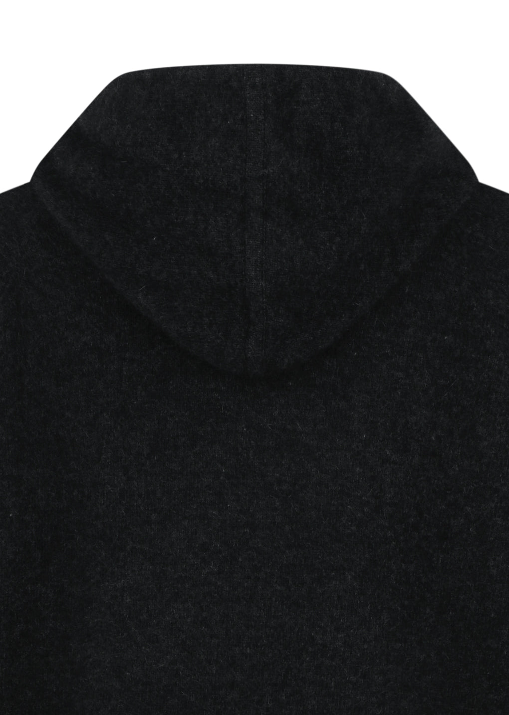 racoon hoodie knit, dark grey