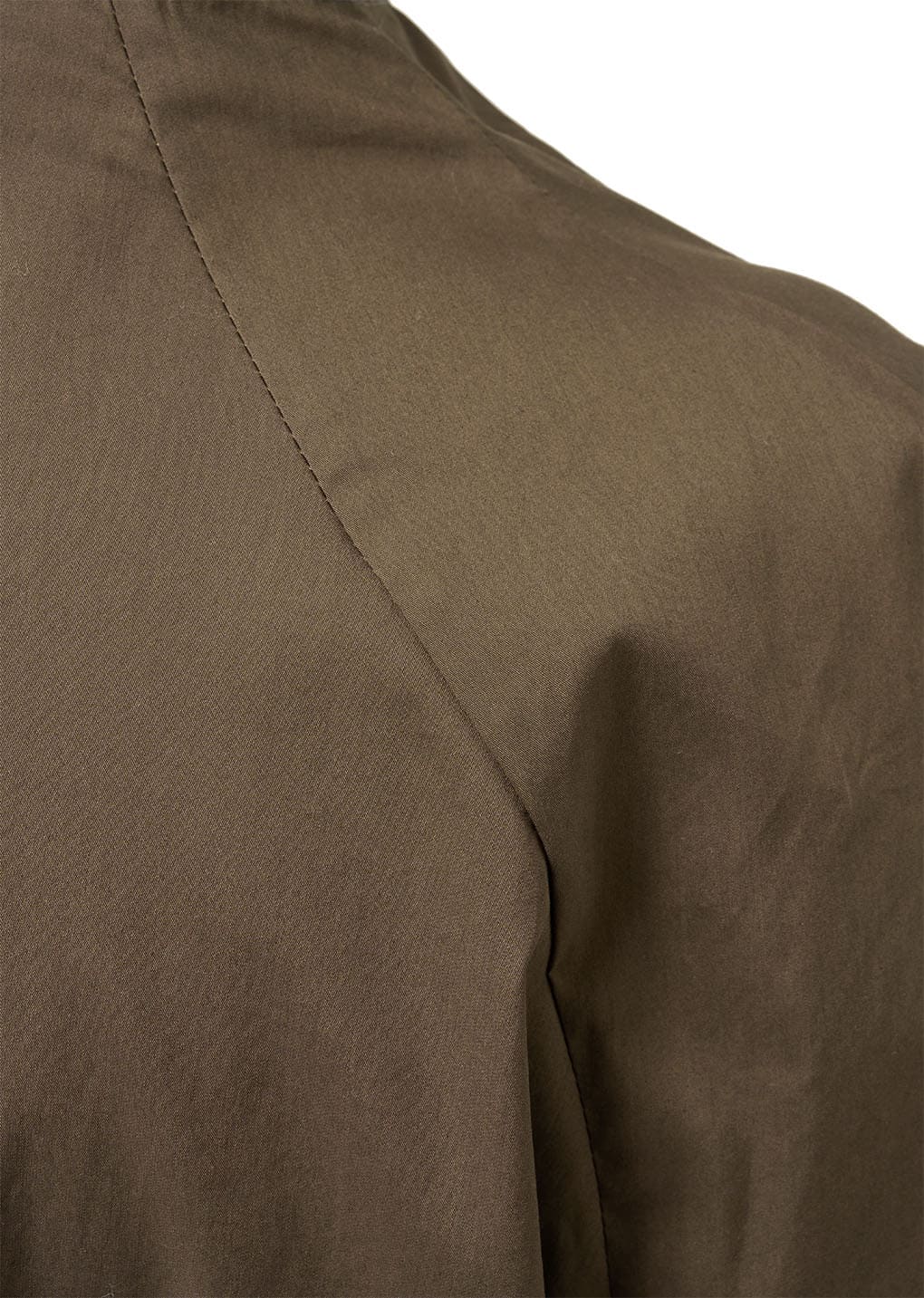raglan cowl neck top, brown