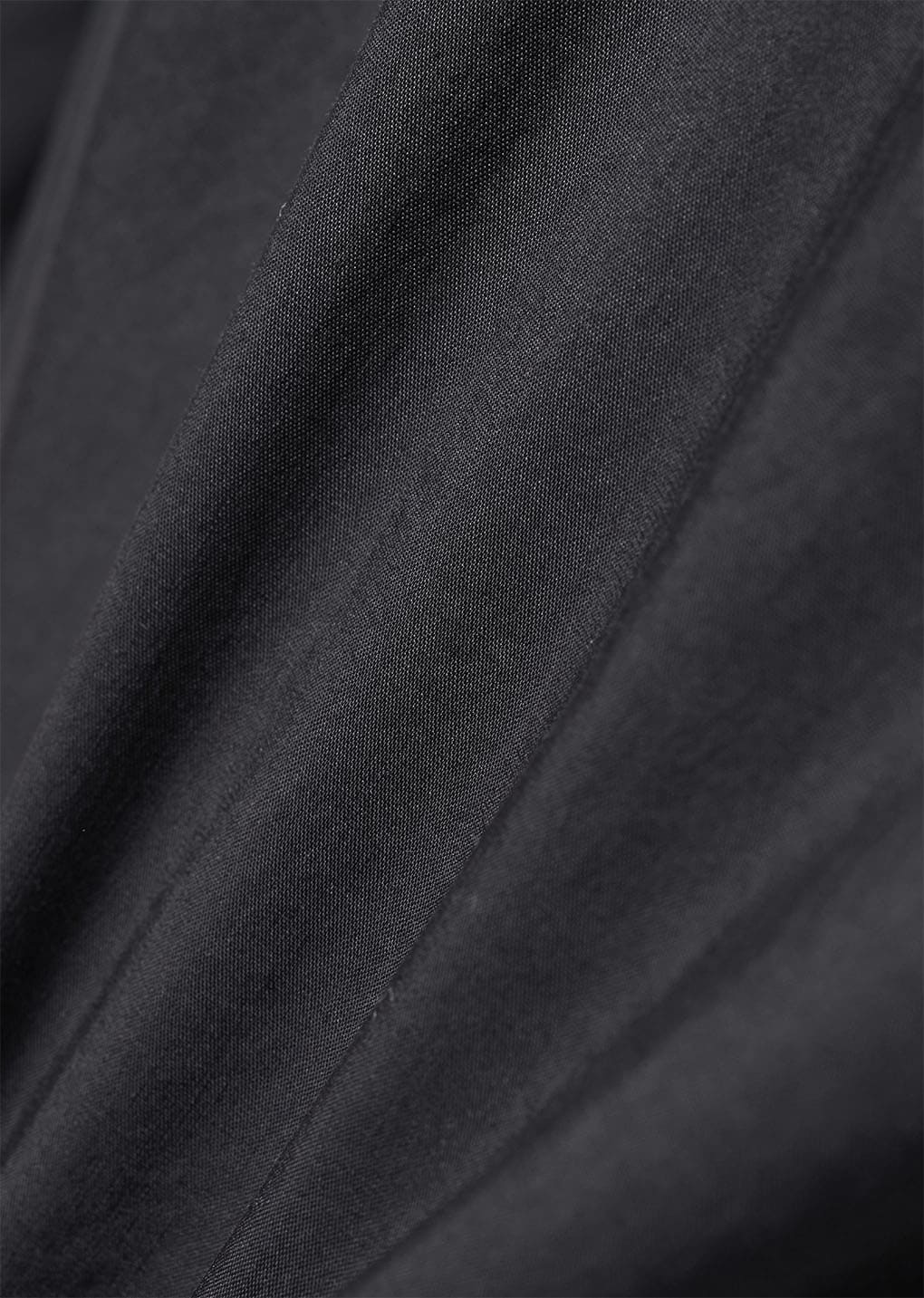 raglan cowl neck top, charcoal