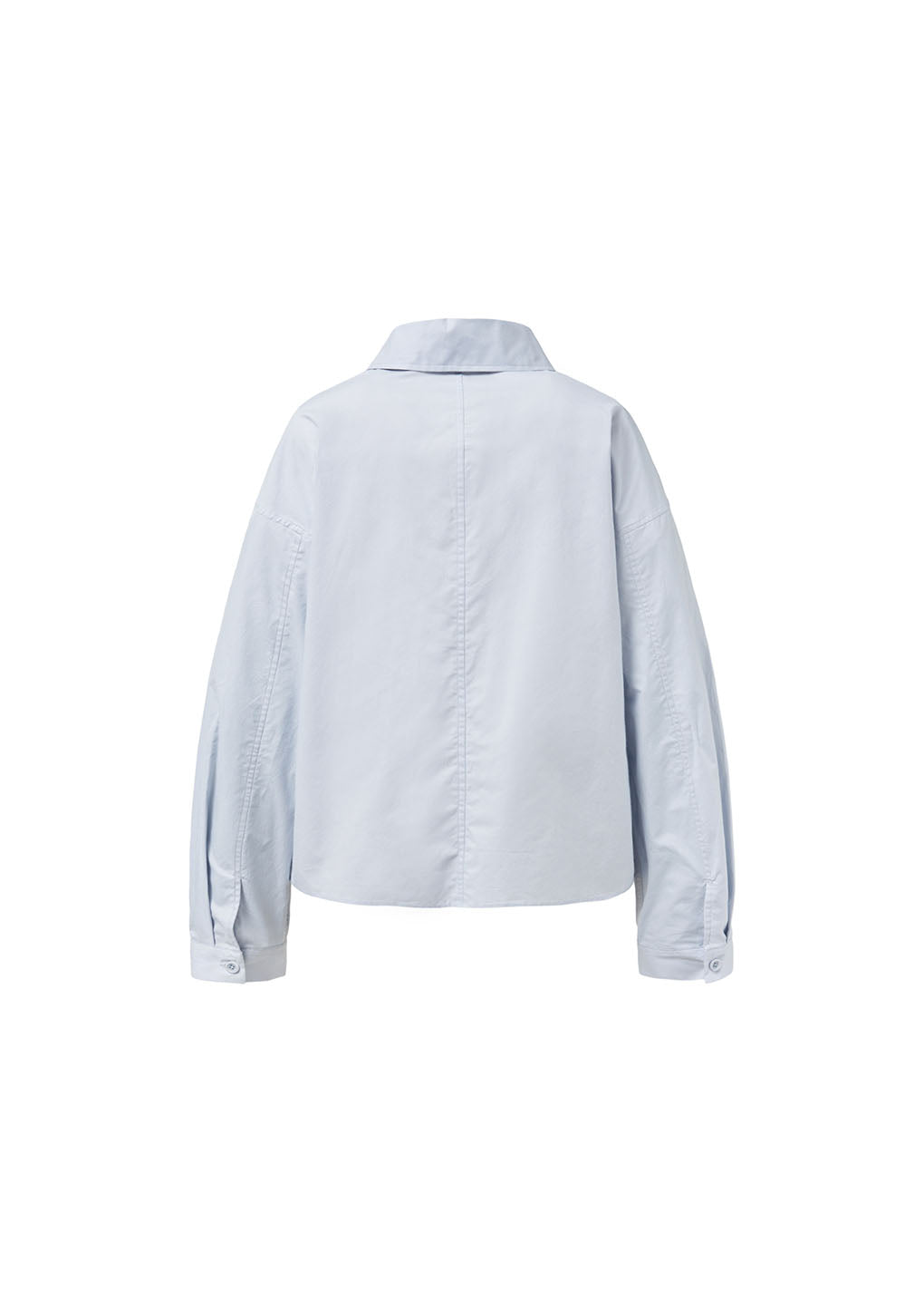reverse pocket shirts, blue