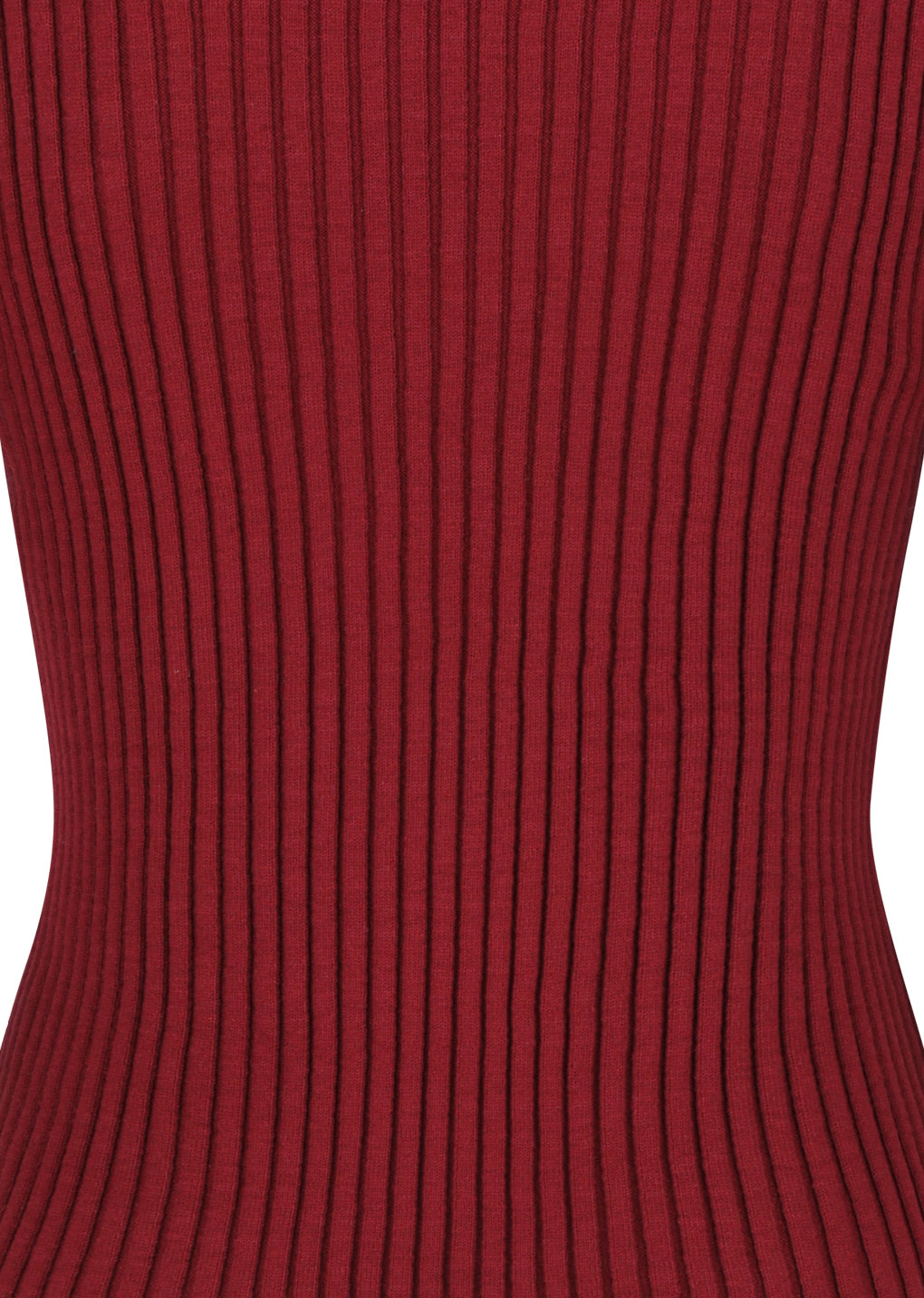 ribbed high neck zip up, burgundy