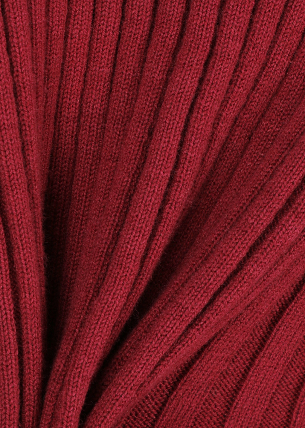 ribbed high neck zip up, burgundy