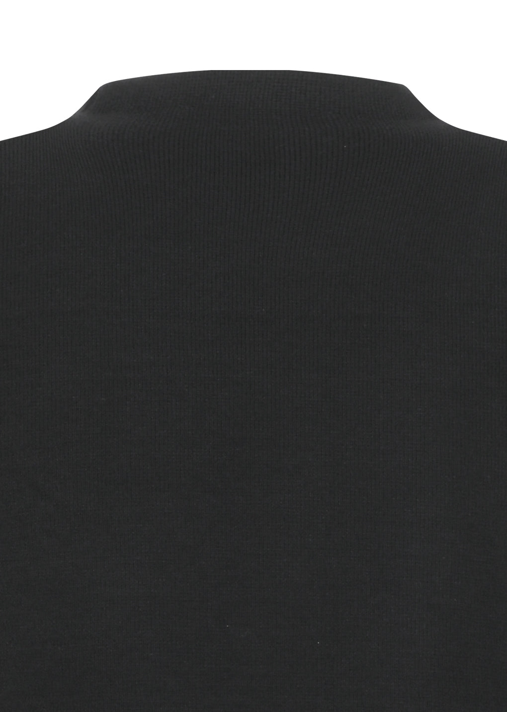 rounded sleeve cardigan, black
