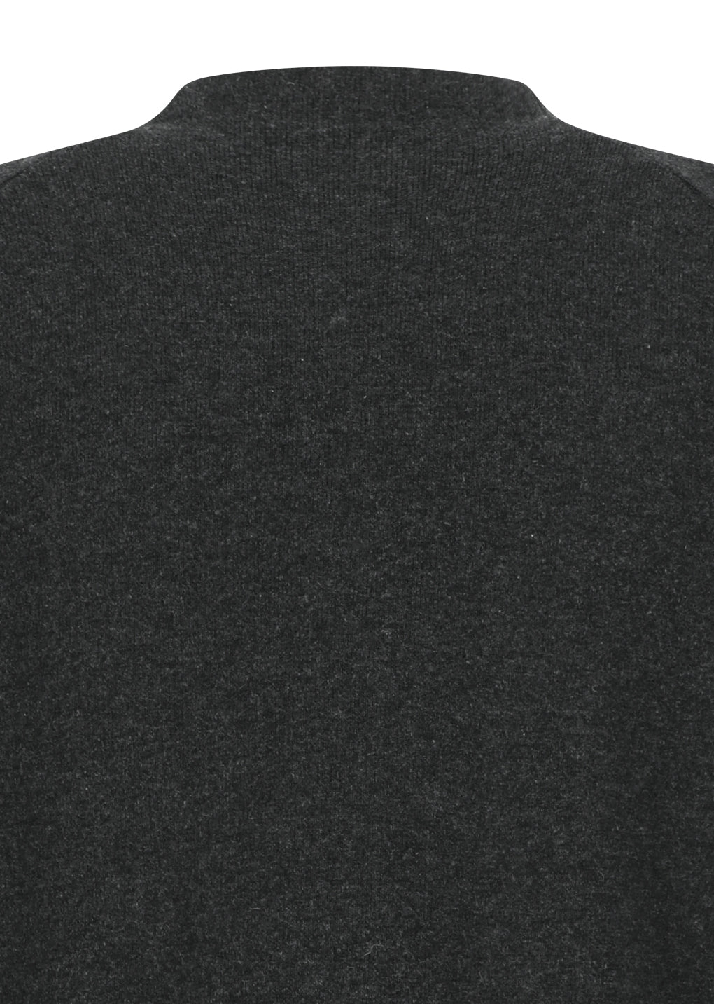 rounded sleeve cardigan, charcoal