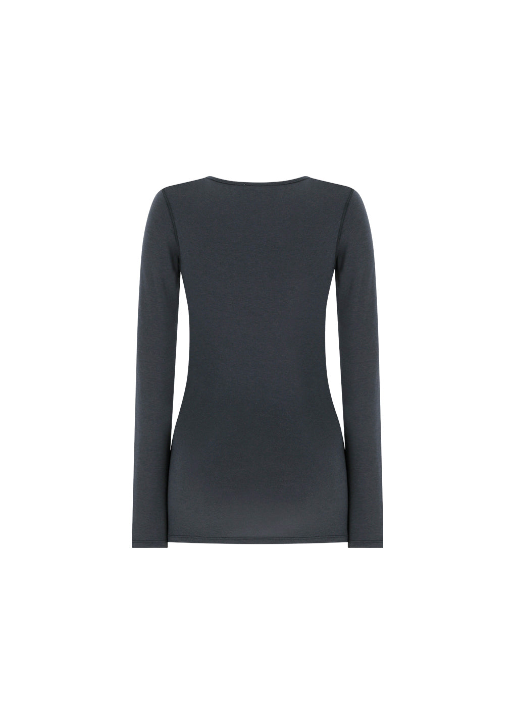 round t-shirt, charcoal hover