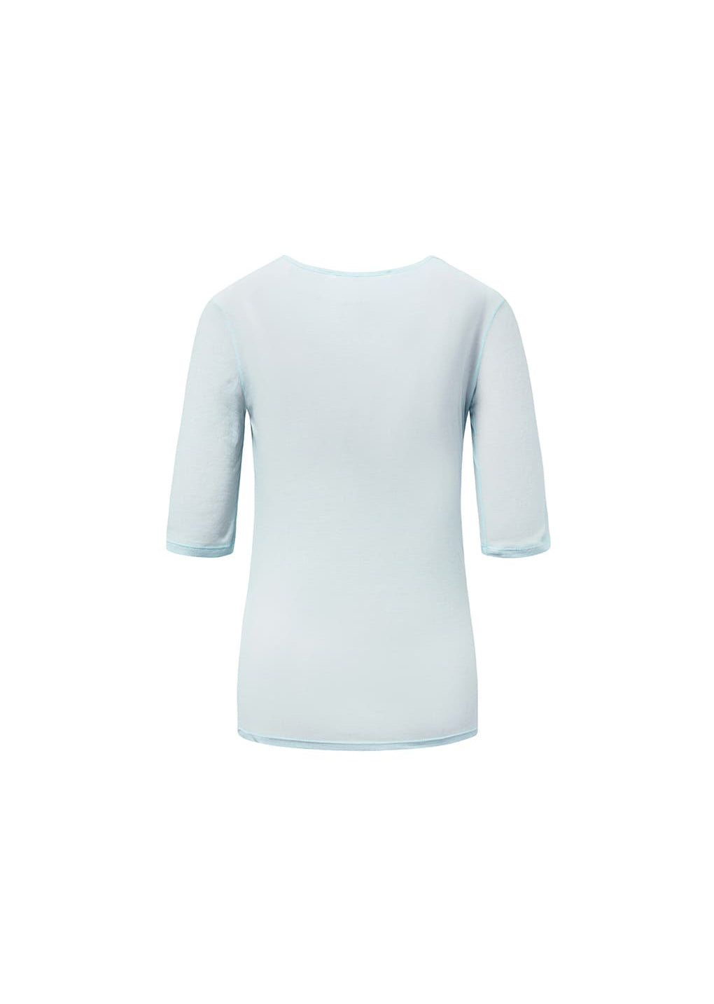 round short sleeve t-shirts, light blue