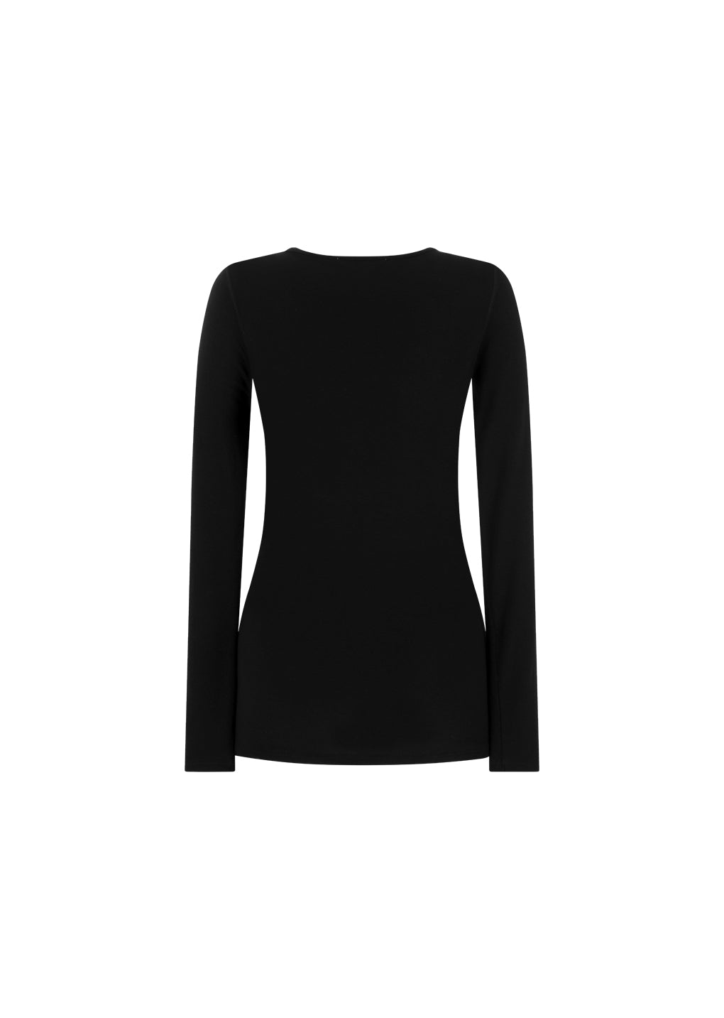 round t-shirt, black hover