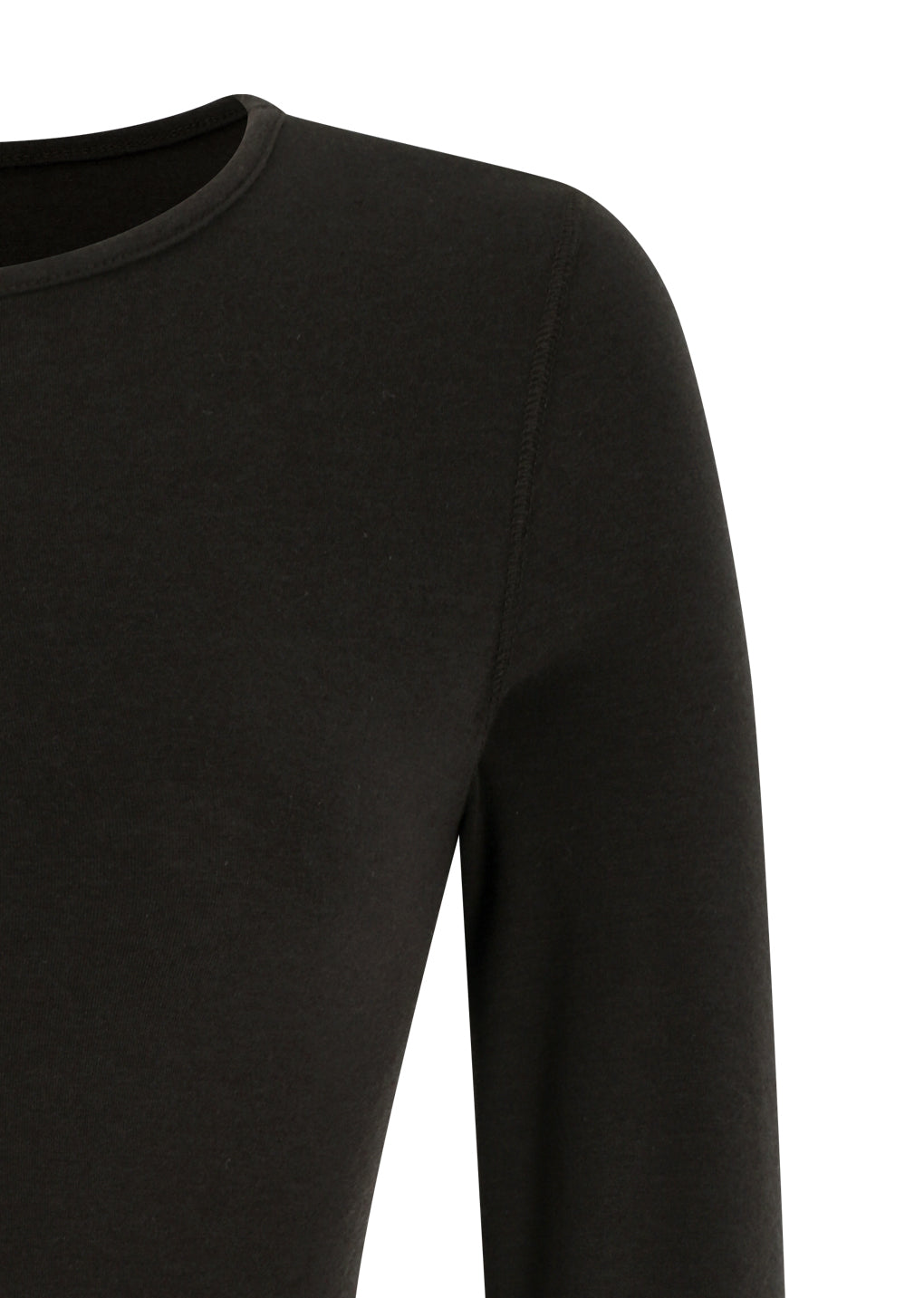 round t-shirt, brown