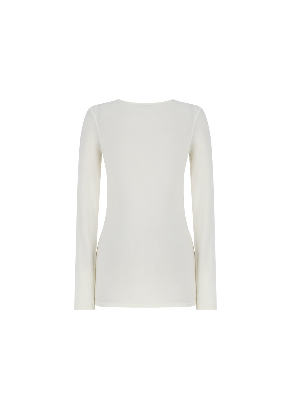 round t-shirt, ivory hover